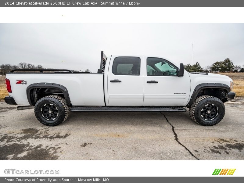 Summit White / Ebony 2014 Chevrolet Silverado 2500HD LT Crew Cab 4x4