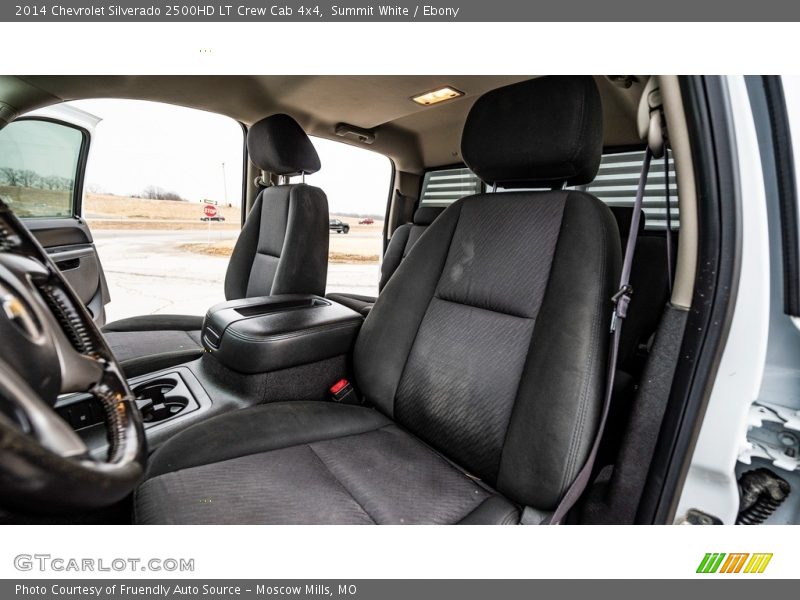 Summit White / Ebony 2014 Chevrolet Silverado 2500HD LT Crew Cab 4x4