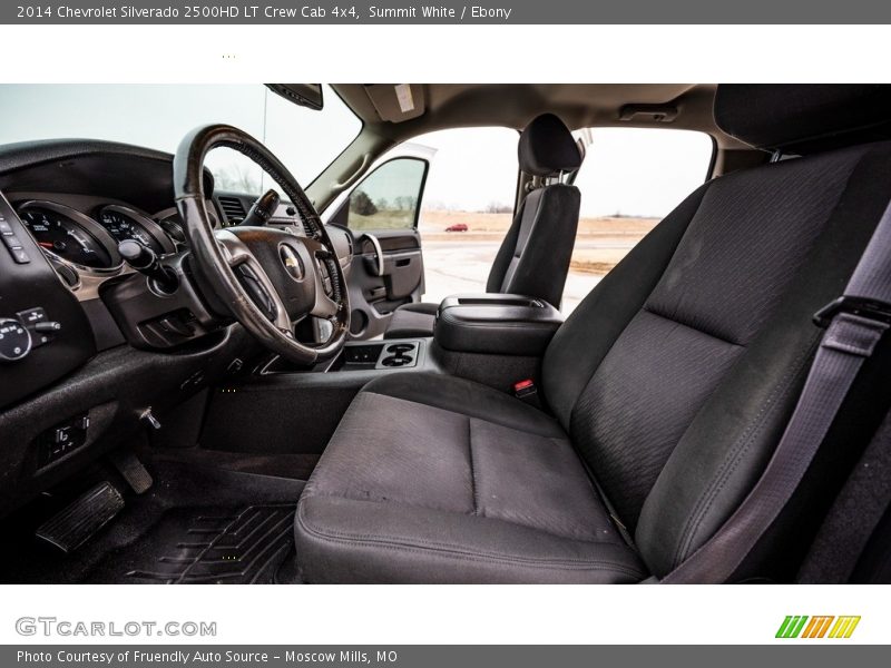 Summit White / Ebony 2014 Chevrolet Silverado 2500HD LT Crew Cab 4x4
