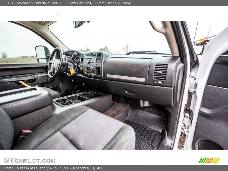 Summit White / Ebony 2014 Chevrolet Silverado 2500HD LT Crew Cab 4x4