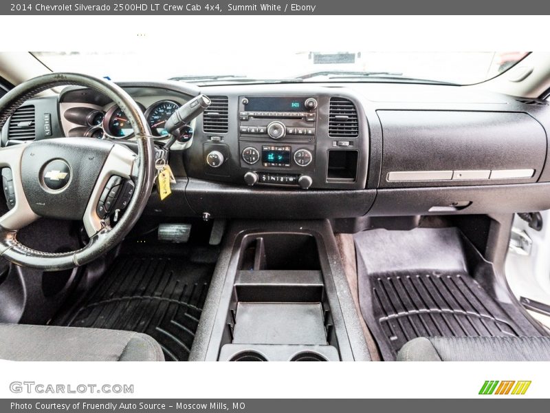 Summit White / Ebony 2014 Chevrolet Silverado 2500HD LT Crew Cab 4x4