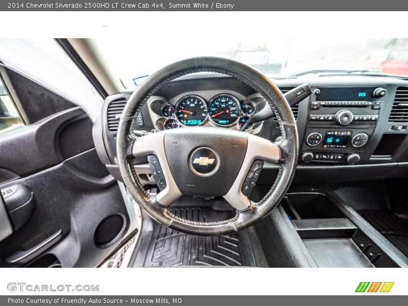 Summit White / Ebony 2014 Chevrolet Silverado 2500HD LT Crew Cab 4x4