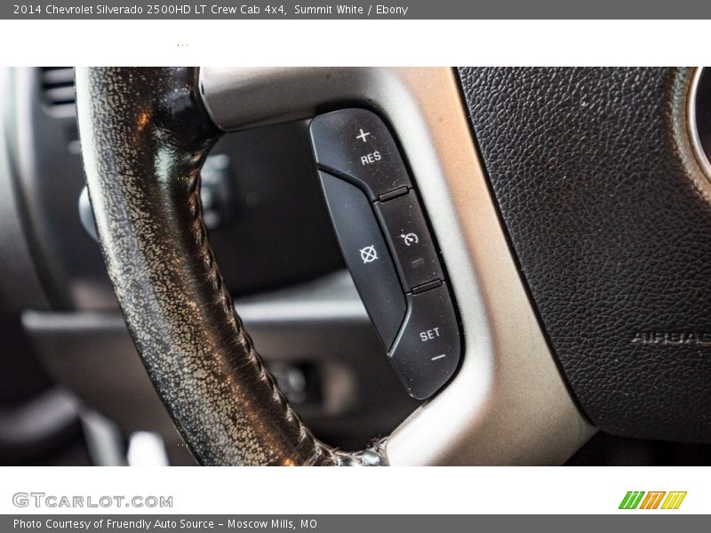 Summit White / Ebony 2014 Chevrolet Silverado 2500HD LT Crew Cab 4x4