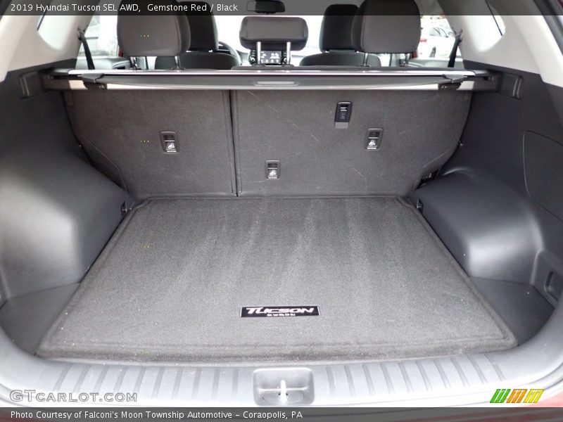 Gemstone Red / Black 2019 Hyundai Tucson SEL AWD