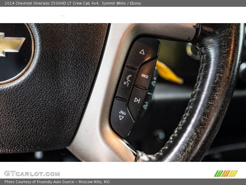 Summit White / Ebony 2014 Chevrolet Silverado 2500HD LT Crew Cab 4x4