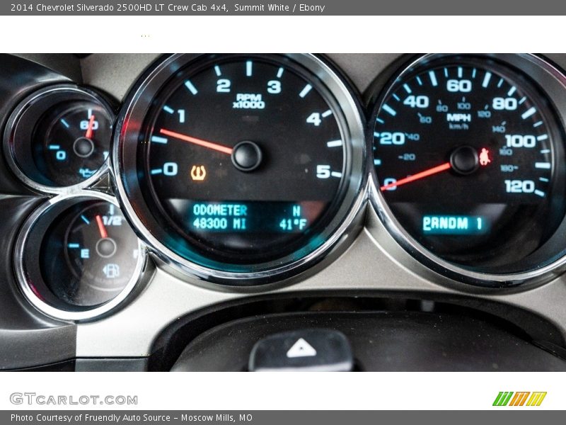 Summit White / Ebony 2014 Chevrolet Silverado 2500HD LT Crew Cab 4x4