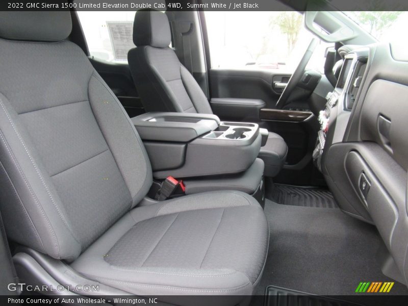 Summit White / Jet Black 2022 GMC Sierra 1500 Limited Elevation Double Cab 4WD