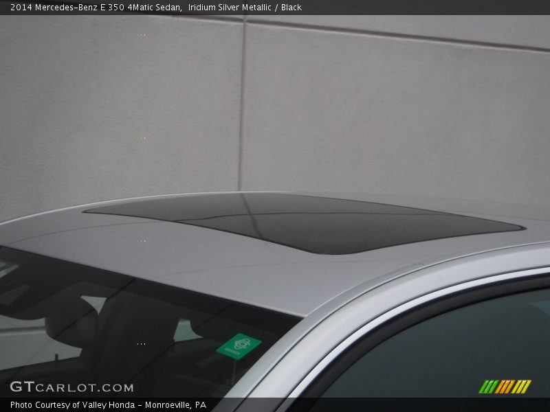 Iridium Silver Metallic / Black 2014 Mercedes-Benz E 350 4Matic Sedan