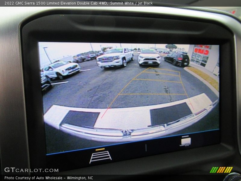 Summit White / Jet Black 2022 GMC Sierra 1500 Limited Elevation Double Cab 4WD