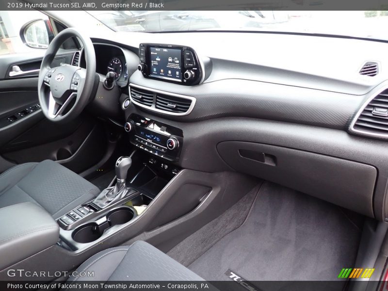 Gemstone Red / Black 2019 Hyundai Tucson SEL AWD