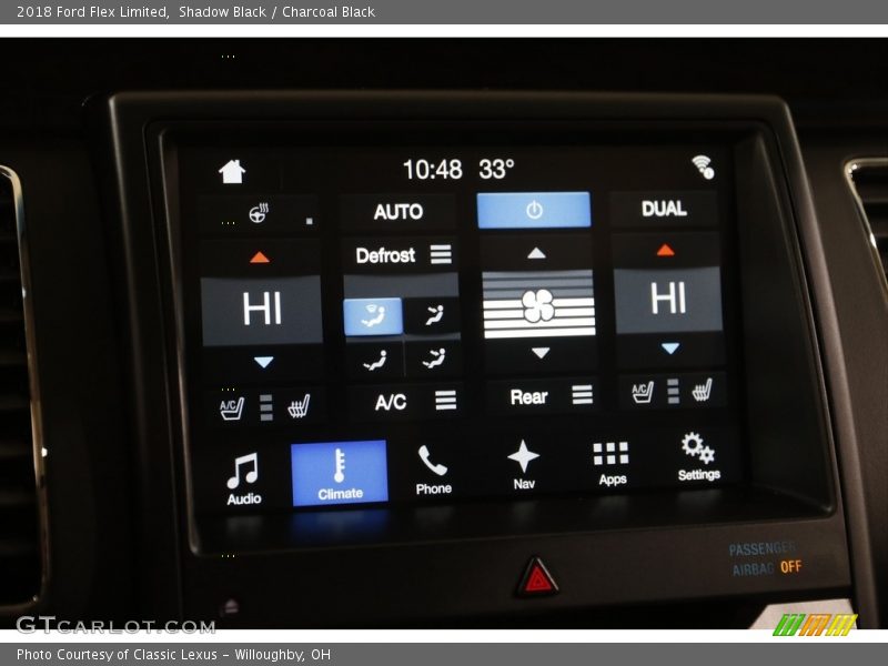 Shadow Black / Charcoal Black 2018 Ford Flex Limited