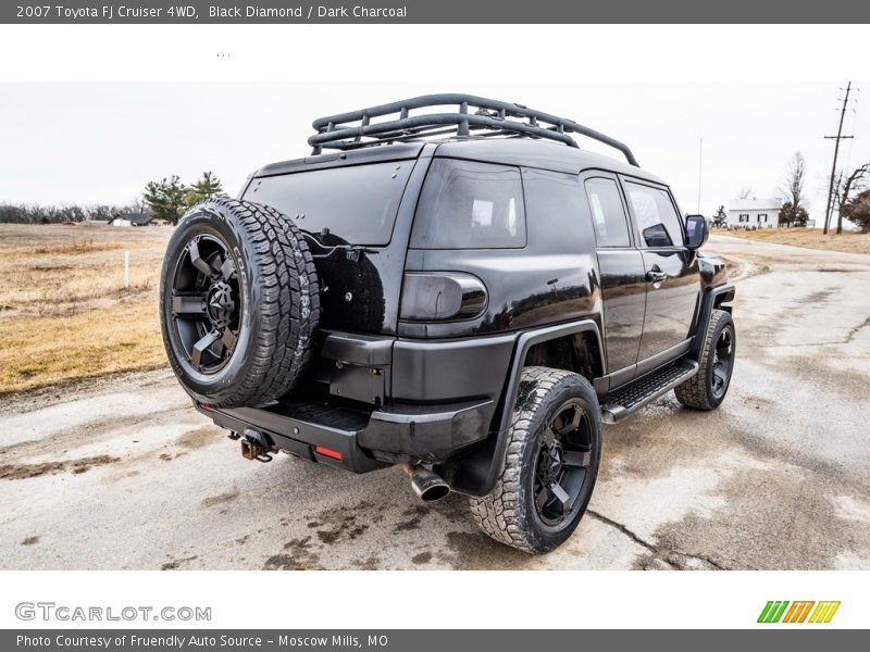Black Diamond / Dark Charcoal 2007 Toyota FJ Cruiser 4WD