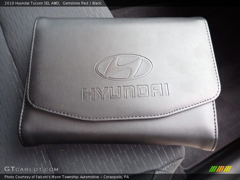 Gemstone Red / Black 2019 Hyundai Tucson SEL AWD