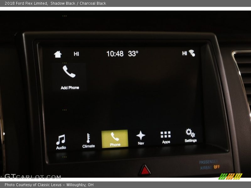 Shadow Black / Charcoal Black 2018 Ford Flex Limited