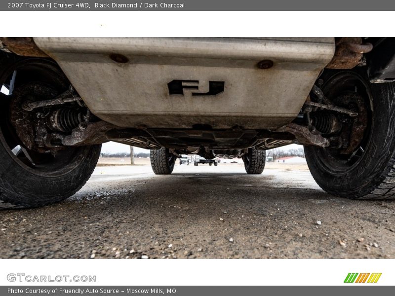 Black Diamond / Dark Charcoal 2007 Toyota FJ Cruiser 4WD
