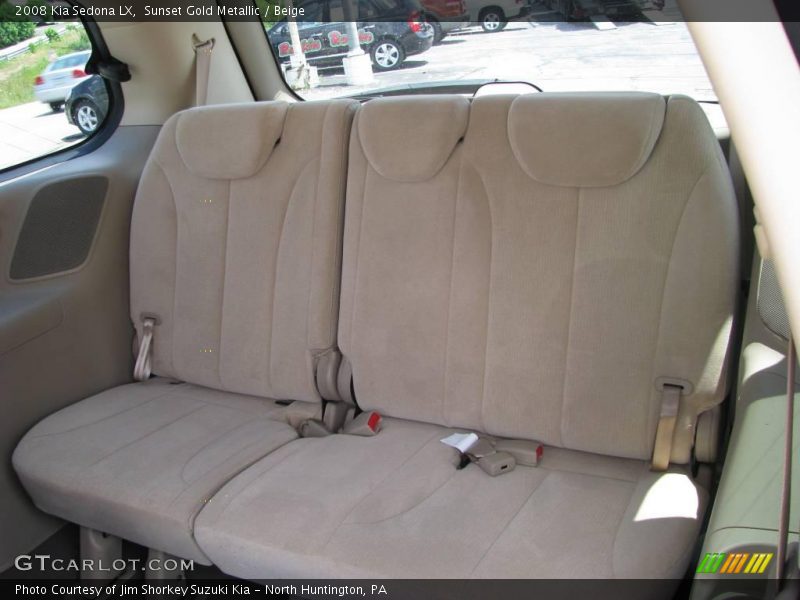 Sunset Gold Metallic / Beige 2008 Kia Sedona LX