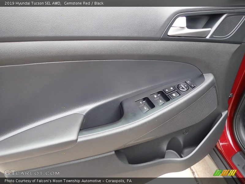 Gemstone Red / Black 2019 Hyundai Tucson SEL AWD