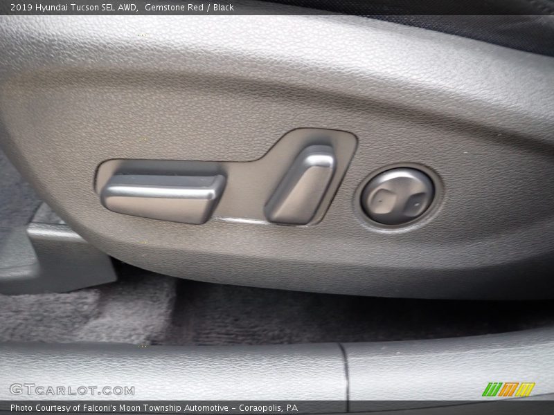 Gemstone Red / Black 2019 Hyundai Tucson SEL AWD