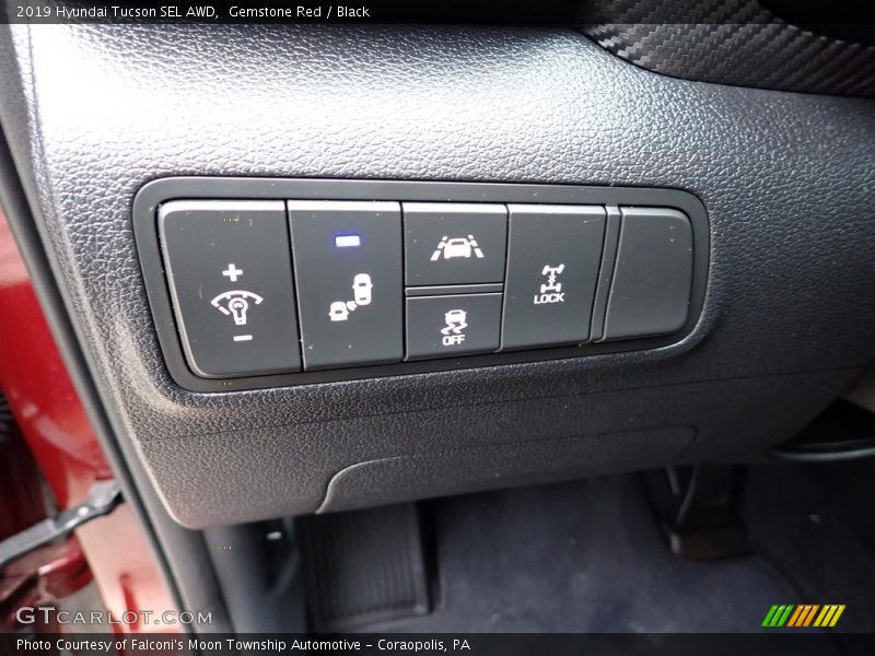 Gemstone Red / Black 2019 Hyundai Tucson SEL AWD