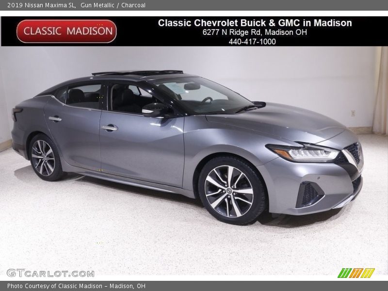 Gun Metallic / Charcoal 2019 Nissan Maxima SL