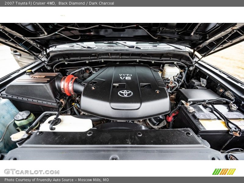 Black Diamond / Dark Charcoal 2007 Toyota FJ Cruiser 4WD