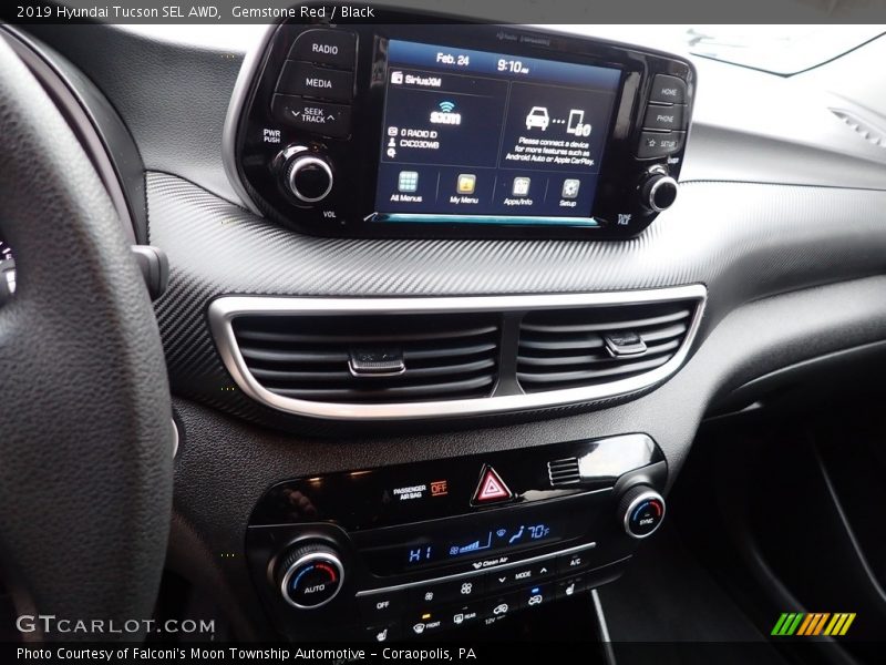 Gemstone Red / Black 2019 Hyundai Tucson SEL AWD
