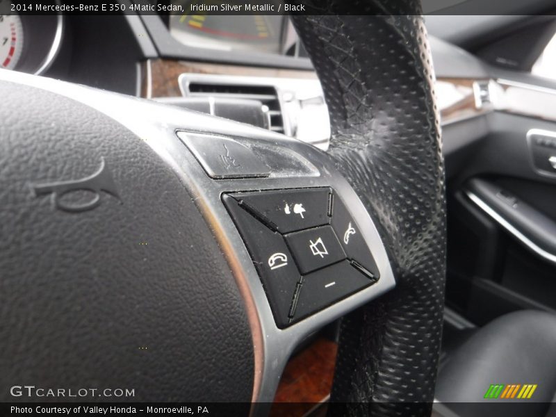 Iridium Silver Metallic / Black 2014 Mercedes-Benz E 350 4Matic Sedan