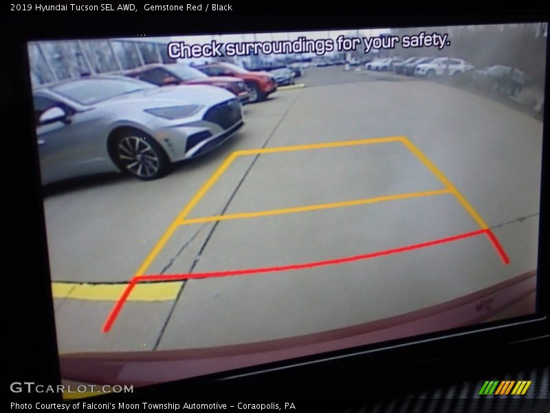 Gemstone Red / Black 2019 Hyundai Tucson SEL AWD