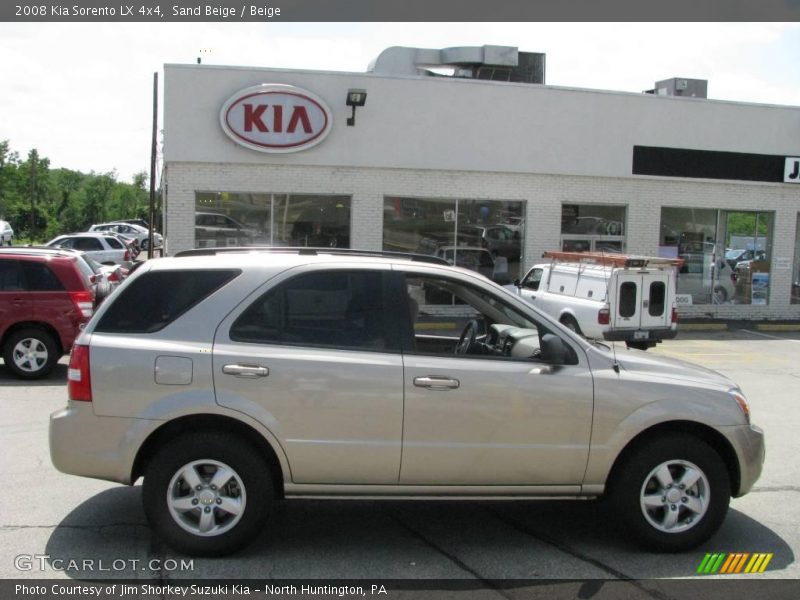 Sand Beige / Beige 2008 Kia Sorento LX 4x4
