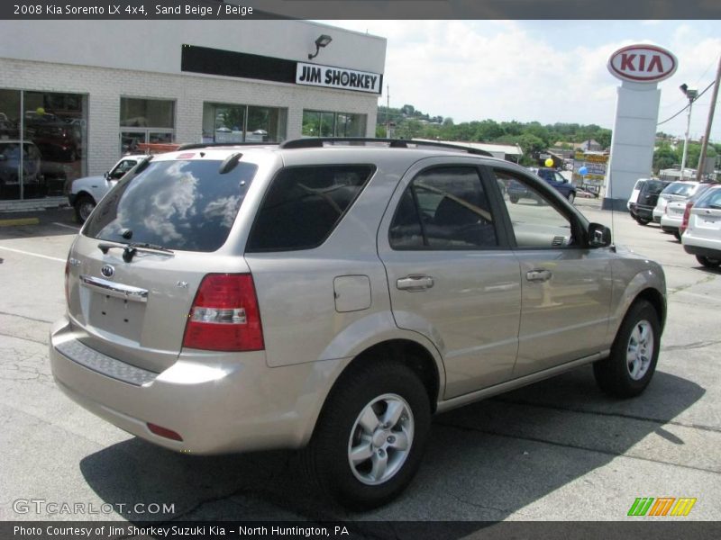Sand Beige / Beige 2008 Kia Sorento LX 4x4