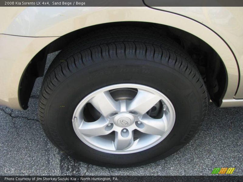 Sand Beige / Beige 2008 Kia Sorento LX 4x4