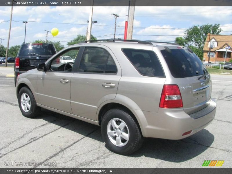 Sand Beige / Beige 2008 Kia Sorento LX 4x4