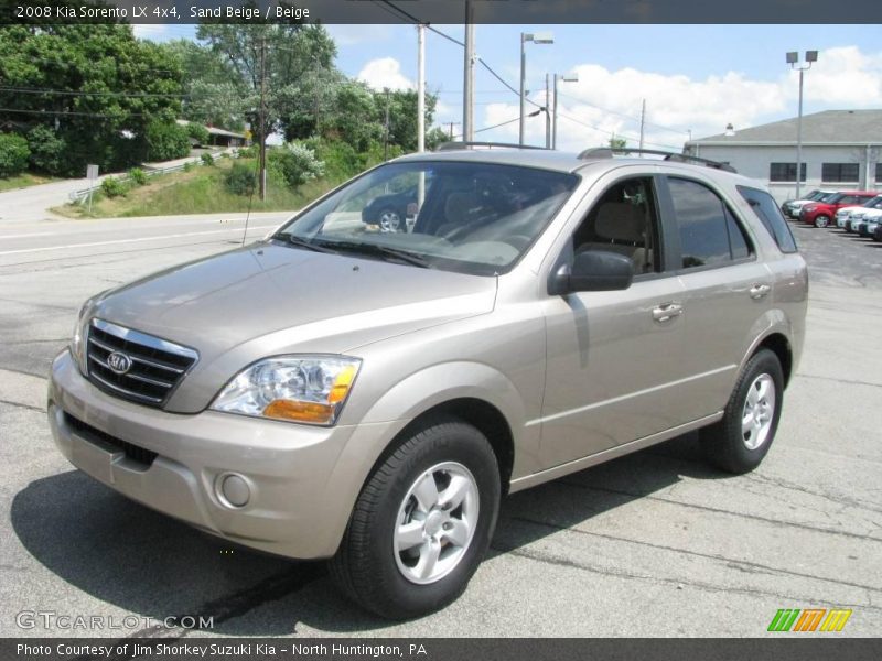 Sand Beige / Beige 2008 Kia Sorento LX 4x4