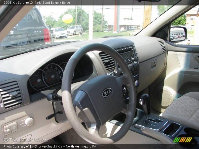 Sand Beige / Beige 2008 Kia Sorento LX 4x4