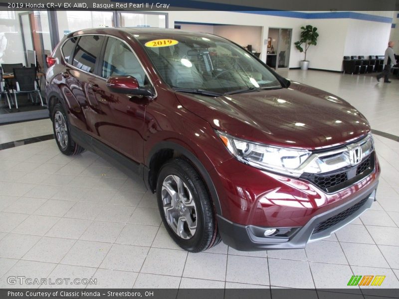 Front 3/4 View of 2019 CR-V EX AWD