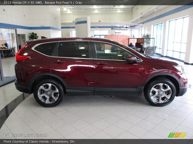  2019 CR-V EX AWD Basque Red Pearl II