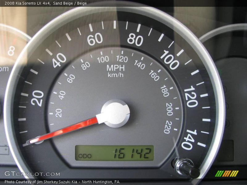 Sand Beige / Beige 2008 Kia Sorento LX 4x4