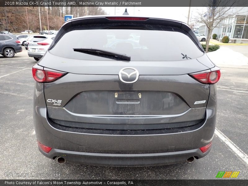 Machine Gray Metallic / Parchment 2018 Mazda CX-5 Grand Touring AWD