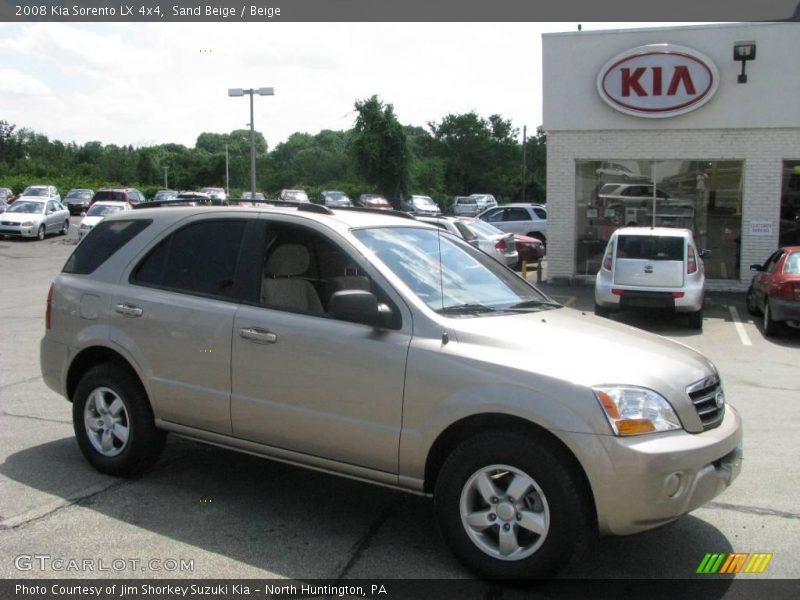 Sand Beige / Beige 2008 Kia Sorento LX 4x4