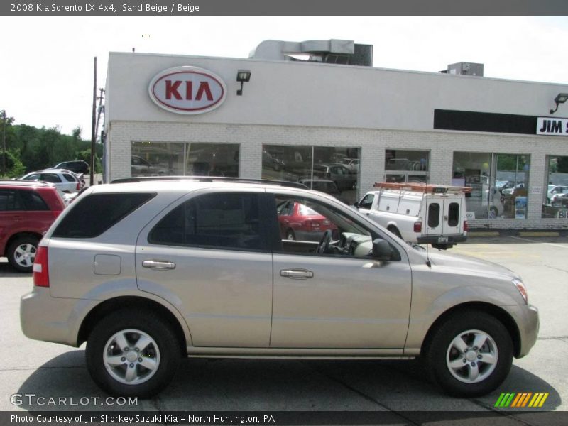 Sand Beige / Beige 2008 Kia Sorento LX 4x4