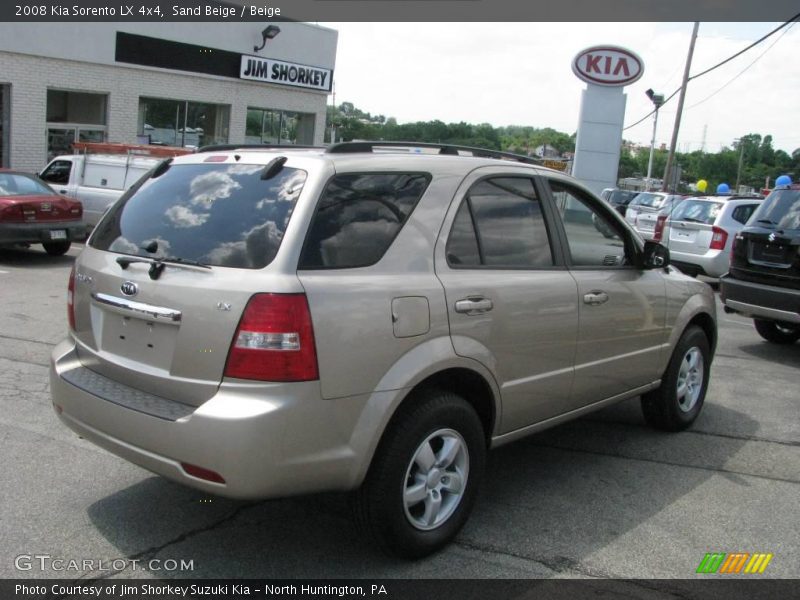 Sand Beige / Beige 2008 Kia Sorento LX 4x4