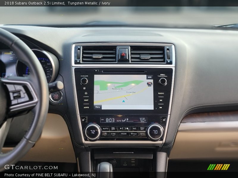 Tungsten Metallic / Ivory 2018 Subaru Outback 2.5i Limited