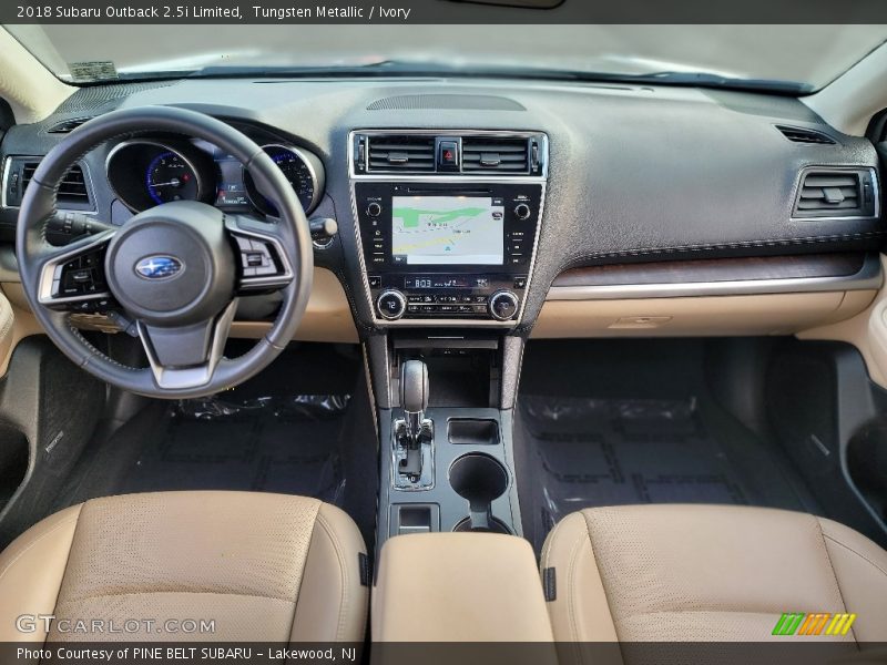 Tungsten Metallic / Ivory 2018 Subaru Outback 2.5i Limited