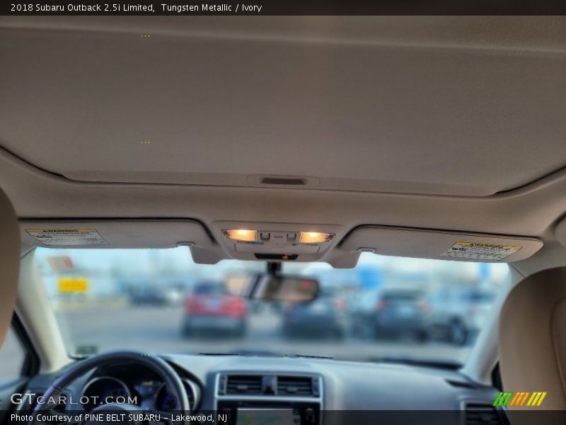 Tungsten Metallic / Ivory 2018 Subaru Outback 2.5i Limited