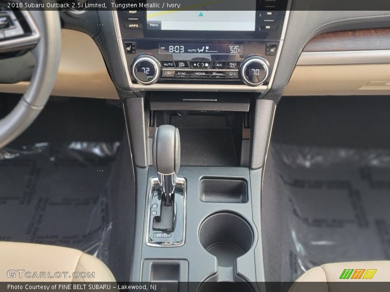 Tungsten Metallic / Ivory 2018 Subaru Outback 2.5i Limited