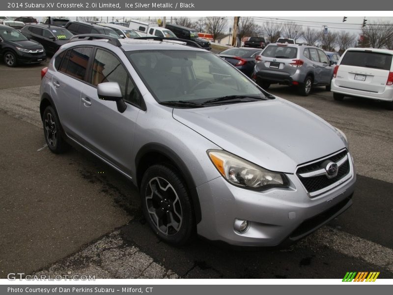 Ice Silver Metallic / Black 2014 Subaru XV Crosstrek 2.0i Limited