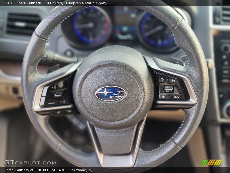 Tungsten Metallic / Ivory 2018 Subaru Outback 2.5i Limited