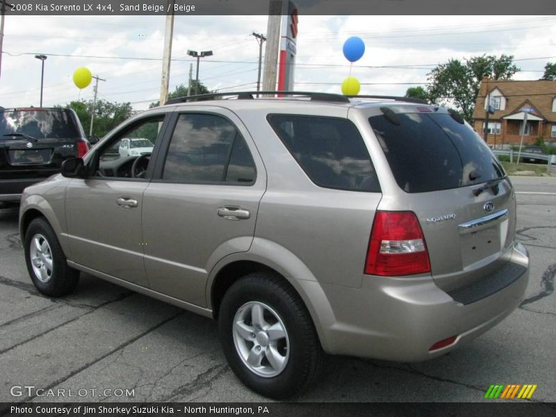 Sand Beige / Beige 2008 Kia Sorento LX 4x4