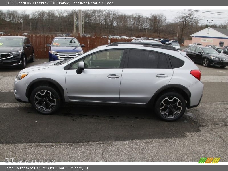 Ice Silver Metallic / Black 2014 Subaru XV Crosstrek 2.0i Limited