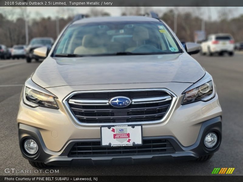 Tungsten Metallic / Ivory 2018 Subaru Outback 2.5i Limited